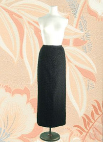 1970s Grosgrain ribbon long skirt