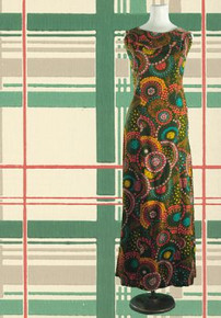 1960s Karen Ann Hawaiian maxi dress