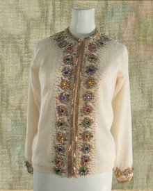 1960s Beaded cardigan