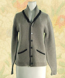 1950s Collared sweater jacket
