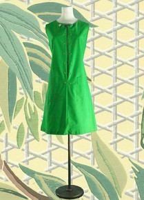 1960s Kelly green shift from Carol Brent