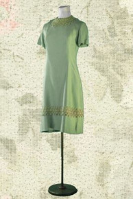 1960s Sophisticated silk coat & dress set