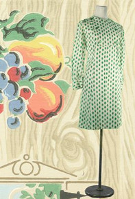 1970s Pepper print day dress