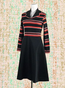 New old stock polyester dress 1974