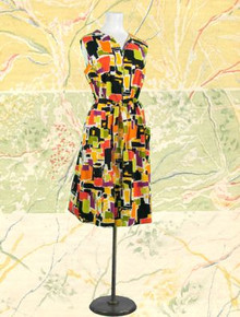 Multi colored Dash About dress