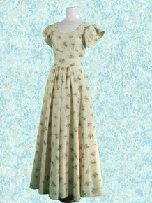 Floral cotton maxi dress