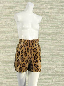 Crazy 1960s leopard shorts