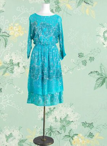 Major big hair eighties dress