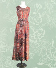 Throwback kilm print dress