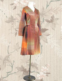 Op Art early 70s dress