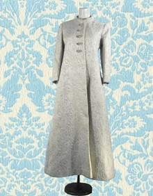 Quilted Saks Fifth Avenue opera coat
