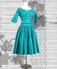 Stunning turquoise dance dress