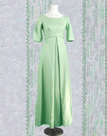 Pale green 1960s ball gown