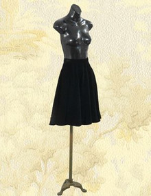 Vintage cotton velvet skirt