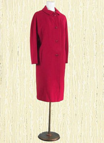 Rouge Julius Garfinkel & Co Cashmere Coat