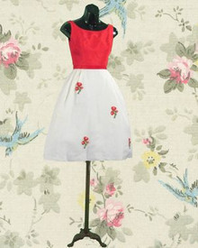 Sunny 1960s cocktail dress