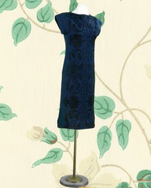 Classic midnight blue sheath