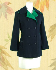Preppy Mackintosh peacoat