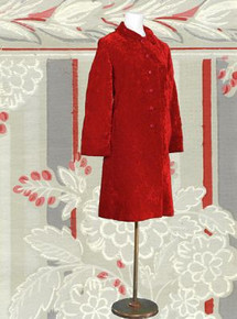 Vintage Count Romi crushed velvet coat