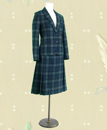 Pendleton wool plaid suit