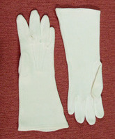 Warm double woven cotton gloves