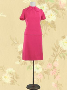 Splendid hot pink wool suit