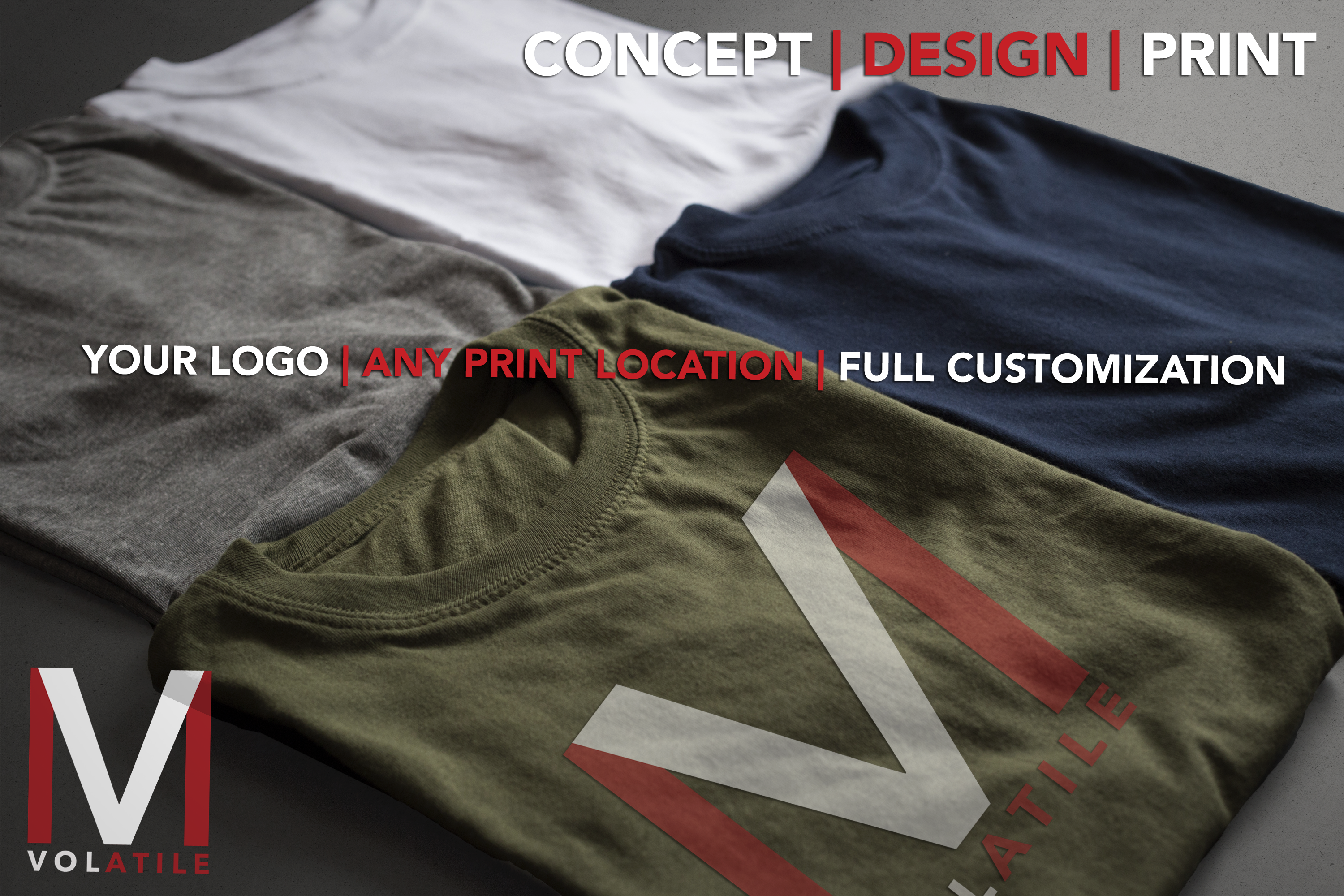 VolatileMerchandise | Concept Design Print | Custom Printing