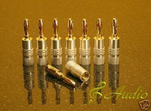 Professional Gold Plated Speaker Banana Plug