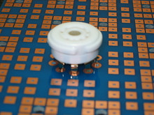 Multi-purpose pcb with 9 pin holes for Tube Amp DIY