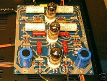 Finished Tube PreAmp PCB -design upgraded to Marantz M7