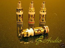 4 pcs Professional Gold Plated Binding Post