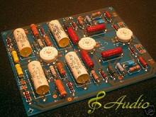 Tube PreAmp Finish PCB- Upgraded design to Mcintosh C22