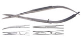 Castroviejo Scissors , Curved, Sharp Blades , Width: 8 , Length: 4