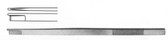 Neivert Osteotome, Single-Guarded , Straight , Width: 5Mm, Length: 8"