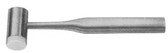 Mallet , Lightweight, 9.0 Oz., One Side Of Head Stainless Steel, Other Side Replaceable Nylon Cap , 1" Head Diam., Length: 7.5