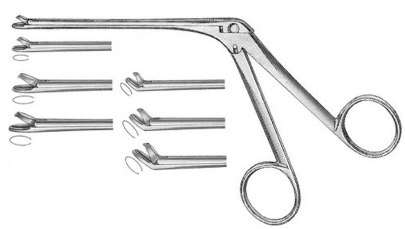 Weil-Blakesley Through-Cutting Forceps, Straight , Width: 3Mm, Length:  4.75 (Shaft) - PrecisionMedicalDevices