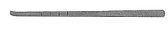 Cottle Chisel, Straight , With Depth Markings , Width: 12 , Length: 7.125