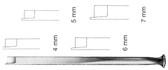 Fomon Chisel  , Guarded Point , Width: 8 , Length: 6