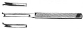 Silver Nasal Cartilage Chisel, Single Guarded , Straight , Width: 7Mm, Length: 7"