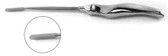 Endoplastic Facial Dissector With Ergonomic Handle , For Early Dissection , Langenbeck Chisel Tip, Slightly-Curved Shaft , Width: 7 , Length: 9.5