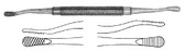 Bone File, Double End No. 12A Pattern, 7" (17.8 Cm), One End Plain, Other End Cross Serrated