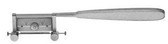 Silvers Miniature Skin Graft Knife/Dermatome , Adjustable, Thickness Of Cut 0.1Mm To 2.0Mm; Width Of Cut 40.0Mm Max , Length: 7.5