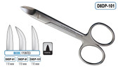 Scissors Beebe Sharp Curved 110MM