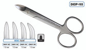 Scissors Beebe Blunt Curved 110MM