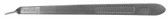 Knife Handle #3La , For Deep Surgery, Angled Tip , Width: 10-15C , Length: 8.375