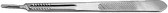 Knife Handle #4L , Extra Fine, For Deep Surgery , Width: 20-25 , Length: 8.375