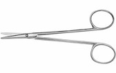 Strabismus Scissors , Rounded Blades, Blunt , Straight , Length: 4