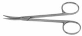 Knapp Iris Scissors, 4-1/2" (10.2 Cm), Curved,Sharp/Blunt Points