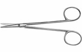 Knapp Iris Scissors, 4-1/2" (10.2 Cm), Curved, Blunt/Blunt Points