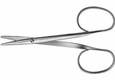 Strabismus Scissors, 4-1/4" (10.8 Cm), Curved, Ribbon-Type